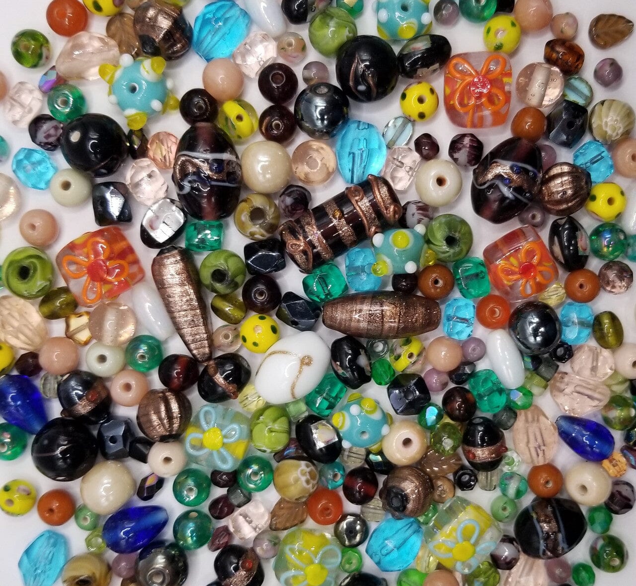 MONTHLY GRAB BAG ----- Assorted Glass Beads for Jewelry Making