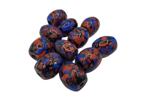 Majestic Ruby Beads - Handcrafted Artisan Treasures ModeBeads