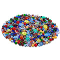 MIDNIGHT RAINBOW MIX • Assorted Glass Beads • 6-18mm • Czech Republic Beads ModeBeads 