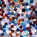 SIZE 10-12mm MIX • Assorted Glass Beads • Czech Republic Beads ModeBeads 