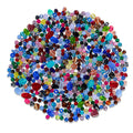 SIZE 4-18mm MIX • Assorted Glass Beads • Czech Republic Beads ModeBeads Half Pound Bag 1 Bag 